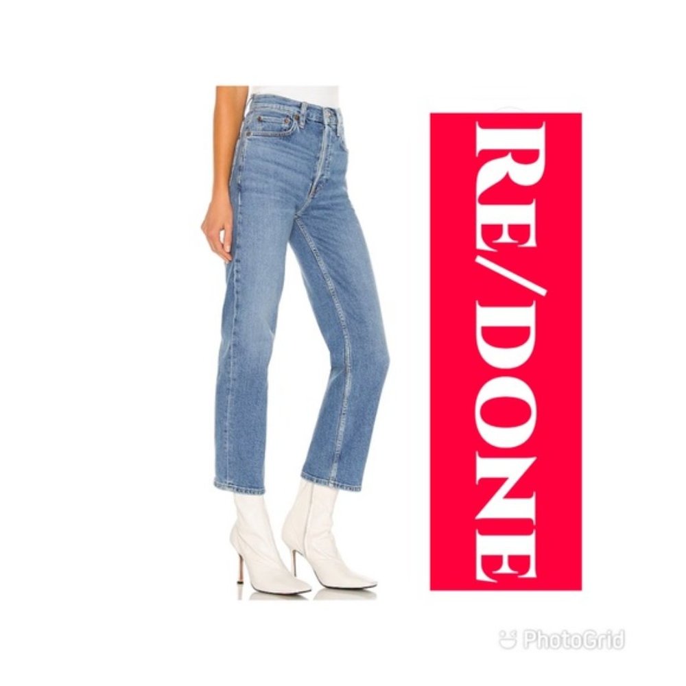 Re/Done 70s Stove Pipe Jeans size 30